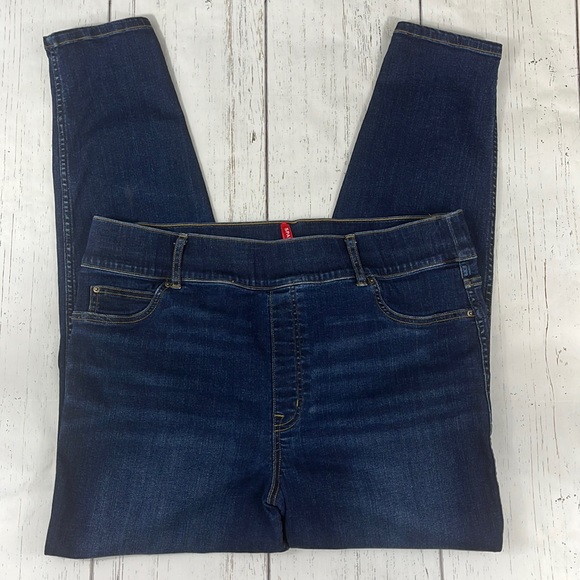 Spanx Ankle Skinny Midnight Shade High Rise Jeans Womens Size 2X